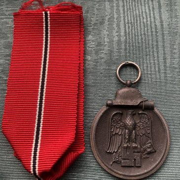Russian Front medal with ribbon  SOLD SOLD J.M.
