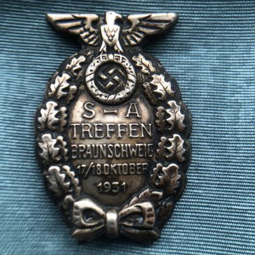 S.A. Treffen badge 1931