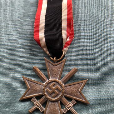 War Merit Cross with Swords early tombac type