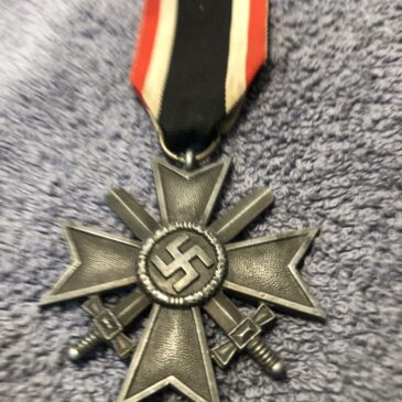 War Merit Cross 2nd class with swords silver