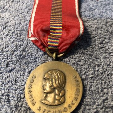 Rumanian Crusade against Communism medal