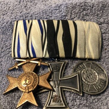 Austrian medal group with Iron Cross