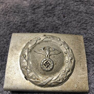Belt Buckle R.L.B. R eichluftschutzbund EM/NCO 2nd pattern