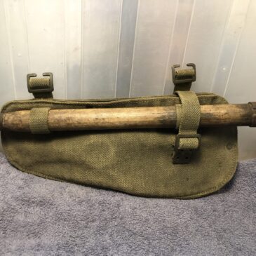 British Army entrenching tool complete WW2 dated